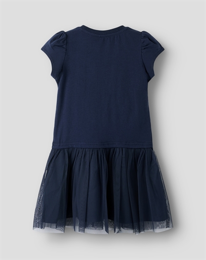 Name It - NMFEmma Frozen Tulle Kjole - Navy Blazer 